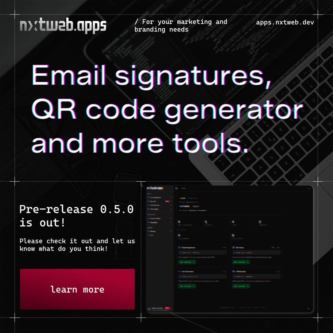 Introducing QR codes, tidier signatures & stability fixes
